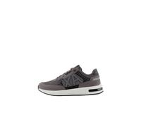 Armani Exchange Dusseldorf Embossed Geometric Motifs, Zapatillas Hombre, Iron Black, 40 EU