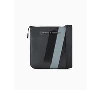 Armani Exchange Dylan, Essential, Stripe Detail, Crossbody Plano Hombres, Color Negro, Talla única