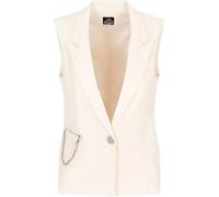 Armani Exchange Edgy Blazer Vest Chaleco, ISO, 40 Mujeres