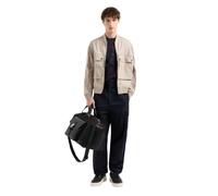 Armani Exchange Edición azul para hombre, logotipo bordado e impreso, ajuste regular, azul, XL, azul oscuro, XL