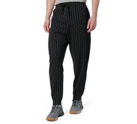 Armani Exchange Essential, All-Over Monogram - Pantalones de chándal para Hombre, Negro, L