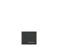 Armani Exchange Essential, Barcelona Side Lettering Logo, Billetera Bi-Fold para Hombre, Negro, Talla única