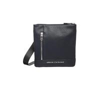 Armani Exchange Essential, Capri, Bolsillo con Cremallera de Metal, Flat para Hombre, Azul Marino, Einheitsgröße