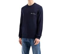 Armani Exchange Essential Crewneck, Logo Lettering Suéter Hombre (Pack de 1)