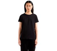 Armani Exchange Essential, Embroidered Logo Signature Camiseta Mujer