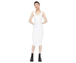 Armani Exchange Essential, Light Weight Viscose Vestido Informal para Mujer