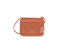 Armani Exchange Essential, Liz Pebble Embossed Logo, Bolso Cruzado Mujeres, marrón grisáceo, Talla única