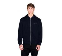 Armani Exchange Genuine Cotton, Zipped, Long Sleeve Side Logo Sudadera con Capucha Hombre