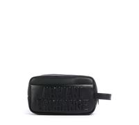 Armani Exchange Gerard Neceser negro, imitación de cuero, 26 x 15 x 10cm