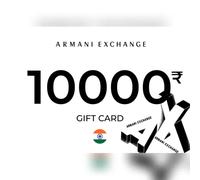 Armani Exchange Gift Card 10000 INR Key - INDIA