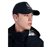 Armani Exchange Gorra de béisbol Icon Hat para Hombre, Icon Navy, Taille Unique