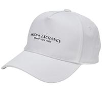 Armani Exchange Gorra de béisbol para Mujer, Modelo Milano/New York, Talla única, Color Blanco, Blanco, Talla única