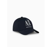 Armani Exchange Sombrero Gorra de béisbol, Icon Navy, Taille Unique para Hombre