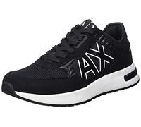 Armani Exchange Hombre Dusseldorf Volume Sole Running Zapatillas, Negro, 42 EU