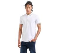 Armani Exchange Hombre Hidden Buttons, Stretch Cotton Polo Not Applicable, Blanco (White 1100), XX-Large