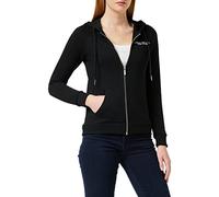 Armani Exchange Hoodie Sudadera con Capucha para Mujer, Negro, S