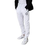 Armani Exchange Icon Pantalones Deportivos, Blanco, M para Hombre