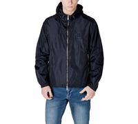 Armani Exchange Icon Project - Chaqueta de Parche en Relieve con Logotipo para Hombre, Azul Marino Profundo, Talla XL, Azul Marino Profundo, XL