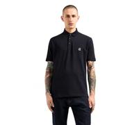 Armani Exchange Polo con Logotipo Bordado para Hombre Icon Project, Azul Marino Profundo, XL