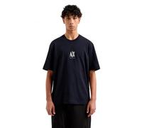 Armani Exchange Icon Project, Embroidered Logo Camiseta Hombre (Pack de 1)