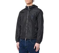 Armani Exchange Icon Project, Logo Embossed Patch Chaqueta, Azul Marino Profundo, L para Hombre