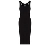 Armani Exchange Vestido Tipo Camiseta con Logotipo de Icono Tonal para Mujer, Negro -, XL