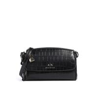 Armani Exchange Jane Bandolera negro, imitación de cuero, mujer