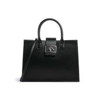 Armani Exchange Jodie M Bolso de mano negro, imitación de cuero, mujer