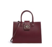 Armani Exchange Jodie M Bolso de mano vino, imitación de cuero, mujer