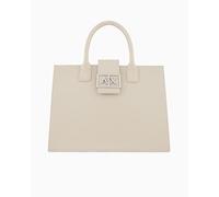 Armani Exchange Jodie, Sustainable, Logo Plate Closure - Medium Tote Mujer