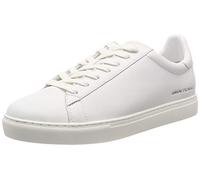 Armani Exchange - Lace Up Sneaker, Zapatillas Hombre, Blanco (White 00001), 40 EU