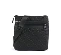 Armani Exchange Liam Bandolera negro, imitación de cuero, hombre