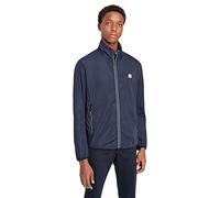 Armani Exchange Lightweight Zip-up Hooded Windbreaker Jacket Rompevientos, Azul Marino, X-Large Hombres