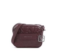 Armani Exchange Liz Bandolera rojo oscuro, imitación de cuero, mujer