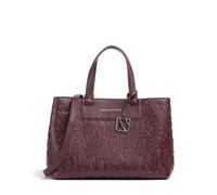 Armani Exchange Liz M Bolso de mano zarzamora, imitación de cuero, mujer