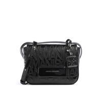 Armani Exchange Liz Patent Bandolera negro, imitación de cuero, mujer
