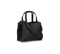 Armani Exchange Liz S Bolso de mano negro, imitación de cuero, mujer