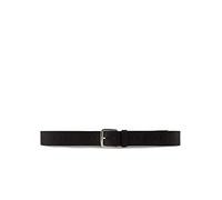 Armani Exchange Logo Print Belt cinturón, Black, M de los Hombres