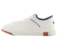 Armani exchange Logotipo Venice, Debossed, Chunky, Zapatillas Hombre, Off White Navy, 41 EU