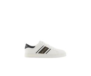 Armani Exchange London, Side Stripes, Color Contrast, Zapatillas Hombre, Off White Musk, 41 EU