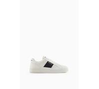Armani Exchange London, Zapatillas Hombre, Off White Deep Navy, 40 EU