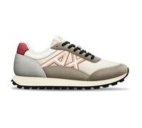 Armani Exchange Male Drop Lace Up Zapatillas Multicolor, 46, R Cash Off Wht Or FL, 46 EU