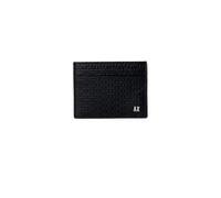 Armani Exchange Men's All Over Debossed Case Travel Accessory-Envelope Card Holder, Black, Negro, Talla única