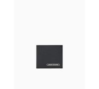 Armani Exchange Men's Essential - Cartera Plegable con Logotipo de Barcelona, Color Negro, Negro, Talla única