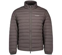 Armani Exchange Men's Essential, Light Padding Milano-New York Side Logo Jacket, Dark Gull Gray, S, Dark Gull Gray, S