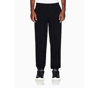 Armani Exchange Men's Essential Logo Side Band Pants, Black, M, Negro, M