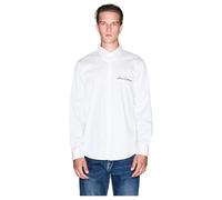 Armani Exchange Men's Essential, Logo Signature,Regular Fit,White,XXL, Blanco Crudo, XXL