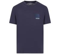 Armani Exchange Men's Limited Edition Milano Edition Regular Fit Logo Logo tee Night Sky XS, Azul Oscuro, XS