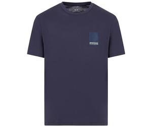 Armani Exchange Men's Limited Edition Milano Edition Regular Fit Logo Logo tee Night Sky XS, Azul Oscuro, XS