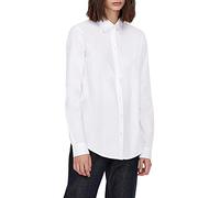 Armani Exchange Casual & Elegant Blusa, Blanco (Optic White 1000), Large para Mujer